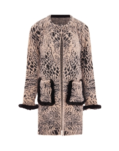 Толстовка Strickjacke, розовый черный Faina