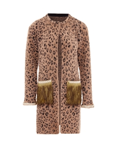 Толстовка Strickjacke, темно-розовый черный Faina