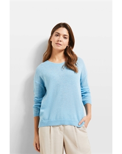 Свитер Rundhals, светло-синий Bugatti