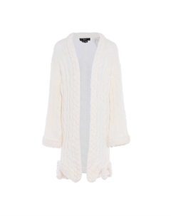 Толстовка Strickmantel, белый Faina