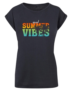 Рубашка Good Summer Vibes, темно-синий Merchcode