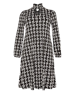 Платье, черно-белый Yoek