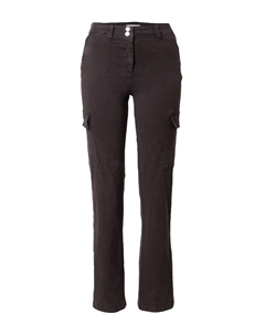 Обычные брюки-карго Brenda, антрацит Weekday