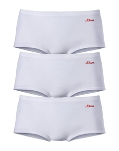 Трусы бойшортс, белый S.oliver
