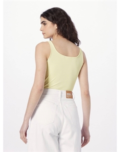 Боди-рубашка, пастельно-желтый Comma casual identity