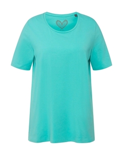 Рубашка, синий Ulla popken