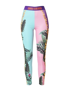 Узкие леггинсы, разноцветный Carlo colucci