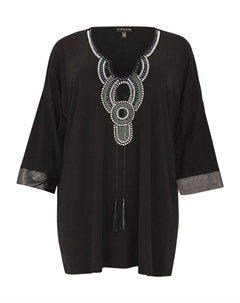 Туника, черный Yoek