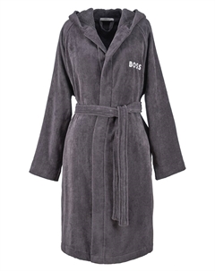 Длинный халат PLAIN, графит Boss