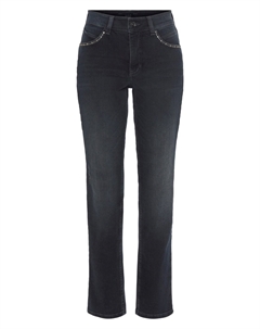 Джинсы узкого кроя, темно-серый Mac