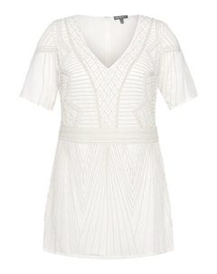 Туника, от белого Ulla popken