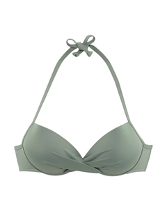 Топ бикини пуш-ап, оливковый S.oliver