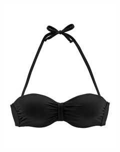 Топ бикини-бандо Perfect, черный Bench