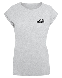 Рубашка Book Comic, пестрый серый Merchcode