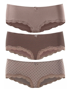 Трусы бойшортс, коричневый Lascana