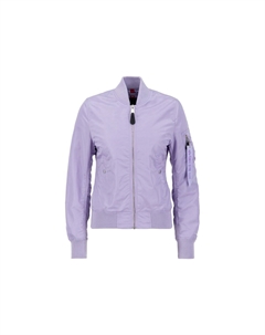 Межсезонная куртка, светло-фиолетовый Alpha industries