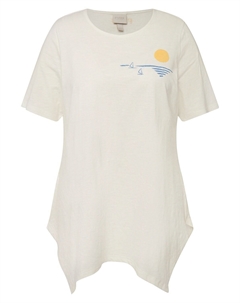 Рубашка, от белого Ulla popken