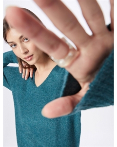 Свитер Elanora, изумруд Jdy