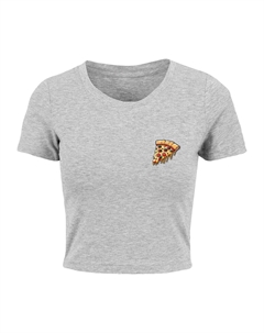 Рубашка Pizza Comic, пестрый серый Merchcode