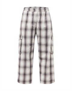 Широкие брюки-карго Rebecca, антрацит Weekday