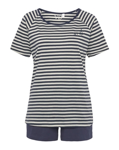 Короткий пижамный комплект, морской синий Vivance