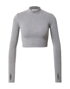 Свитер, пестрый серый Edited