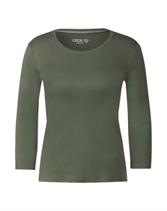 Рубашка, темно-зеленый Cecil