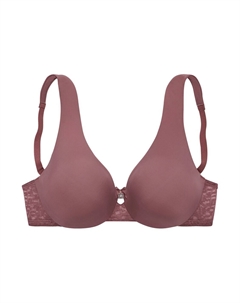 Бюстгальтер-футболка, лиловый Lascana