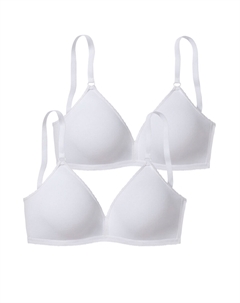 Бюстгальтер-футболка, белый Petite fleur