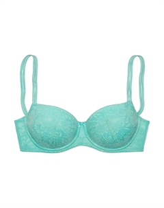 Бюстгальтер-футболка, синий Lascana