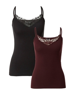 Топ KIRA, темно-фиолетовый Only