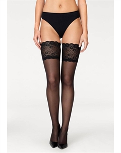 Чулки с задержкой 20 DEN, черный Lascana