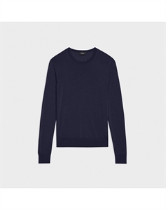 Свитер с круглым вырезом из королевской шерсти Theory