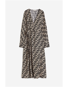 Платье Wrap, черный H&m