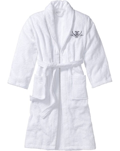 Махровый халат, белый Bpc selection