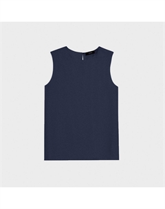 ТОП Shell из шелкового жоржета Theory