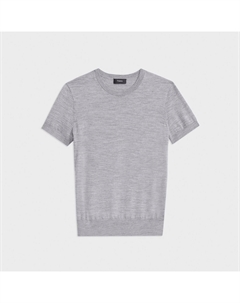 Свитер с короткими рукавами из королевской шерсти Theory