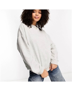 Свитшот Design Oversized, светло-серый Asos
