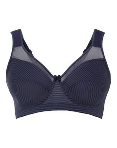 Бюстгальтер-минимайзер без косточек, синий Bpc selection