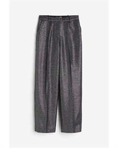 Брюки Shimmery, темно-серый/серебристый H&m