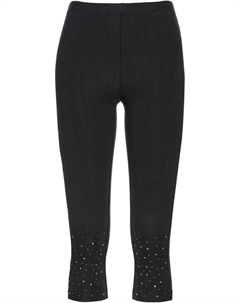 Леггинсы со стразами, черный Bpc selection