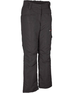 Лыжные функциональные термобрюки прямые, черный Bpc bonprix collection