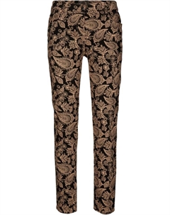 Брюки стретч с принтом, черный Bpc selection