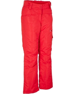 Лыжные функциональные термобрюки прямые, красный Bpc bonprix collection