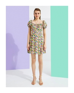 Женское желтое платье, желтый Koton