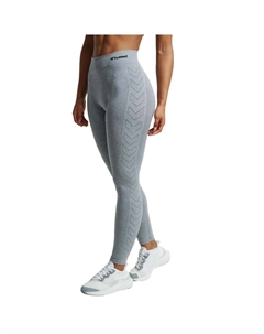 Тайтсы CI Seamless Mid Waist, серый Hummel