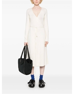 Трикотажное макси-платье, белый Joseph