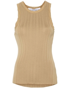 Майка из ребристого джерси APC Lemaitre, коричневый A.p.c.