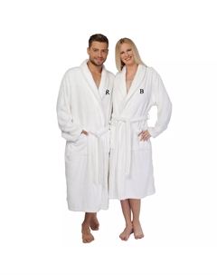 Linum Домашний текстиль Турецкий хлопок Персонализированный махровый халат Linum home textiles