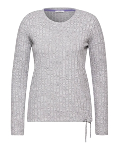 Лонгслив Shirt, пятнистый серый Cecil